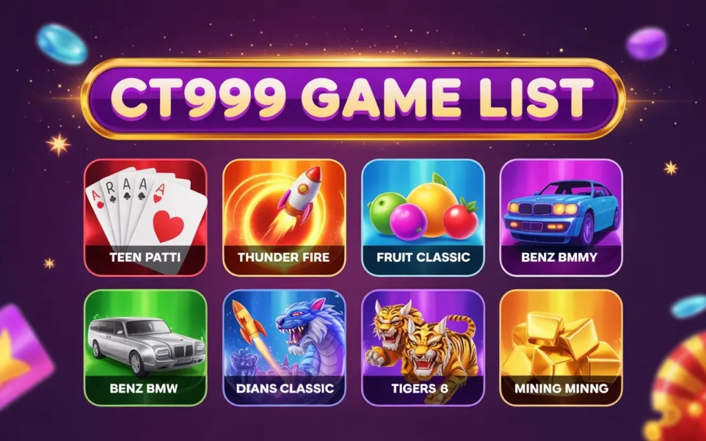 CT999 Game - Best Real Money Earning App in Pakistan (JazzCash/Easypaisa) 4 CT999 GAME LIST 1024x640 1