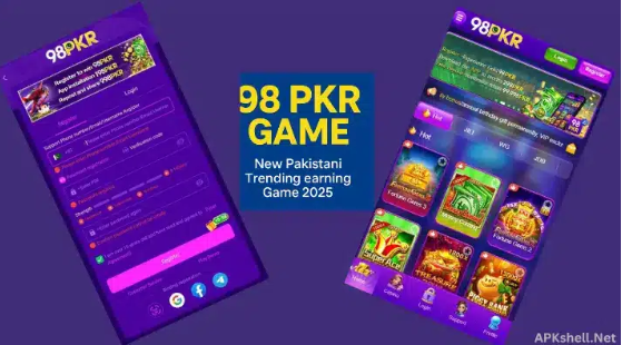 Best Real Earning Gaming App in Pakistan 2026 | 98PKR Game APK Download & Guide 5 Capture 4 10