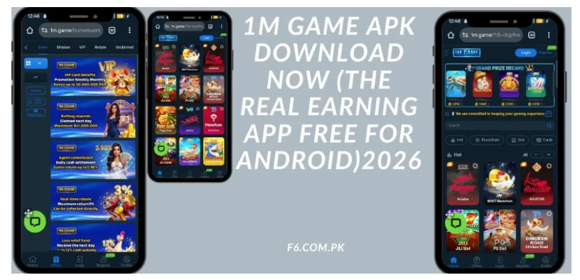 Best Real Earning & Arcade App in Pakistan 2026 | 1M Game APK Download & Ultimate Guide 6 download 3