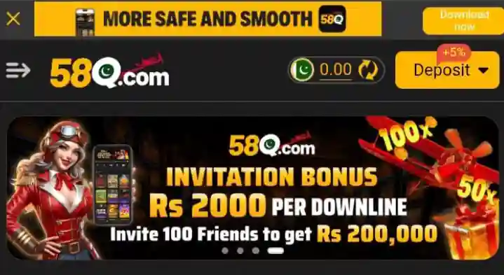 Best Real Money Earning Casino App Pakistan 2026 |58Q Game APK Download & Guide 6 image 2026 02 19 201547911