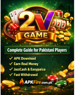 Pakistan's Best Real Earning Game App 2026 | 2V Game APK Download & Guide 3 2v